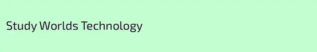 Study Worlds Technology